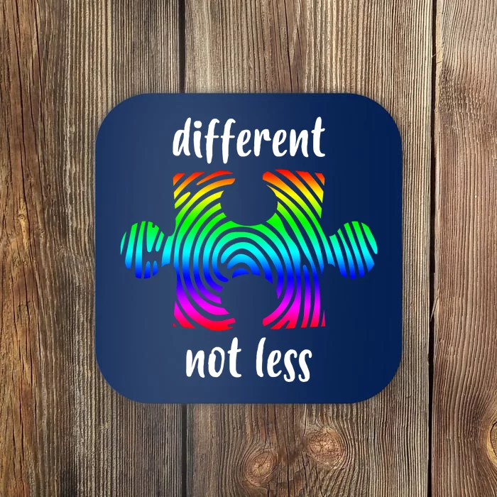 Different Not Less Neurodiversity Puzzle Coaster