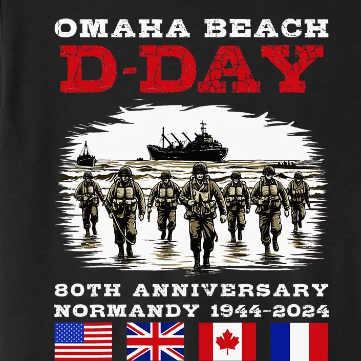 Dday Normandy Landings 80th Anniversary ChromaSoft Performance T-Shirt