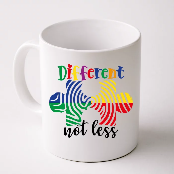 Different Not Less Front & Back Coffee Mug