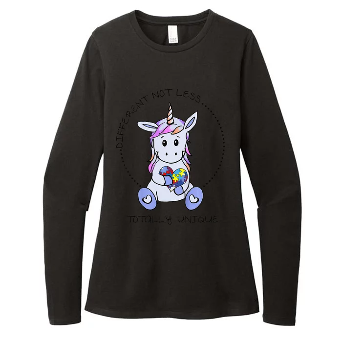 Different Not Less Totally Unique Unicorn Womens CVC Long Sleeve Shirt