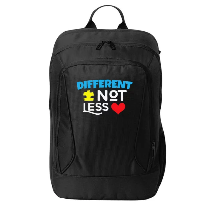 Different Not Less Autism City Backpack