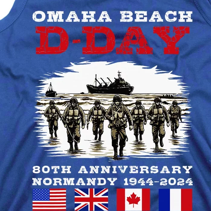 Dday Normandy Landings 80th Anniversary Tank Top