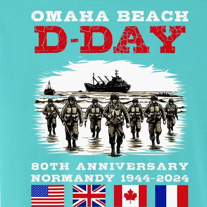 Dday Normandy Landings 80th Anniversary ChromaSoft Performance T-Shirt