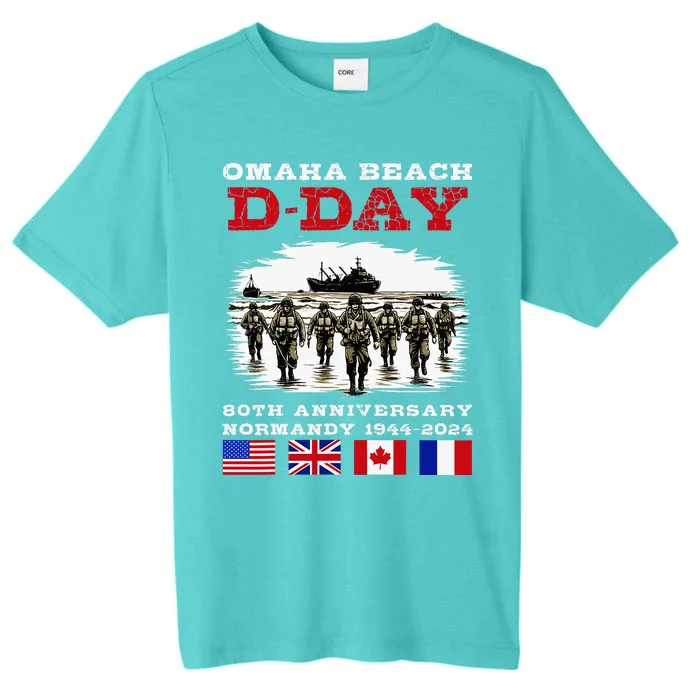 Dday Normandy Landings 80th Anniversary ChromaSoft Performance T-Shirt