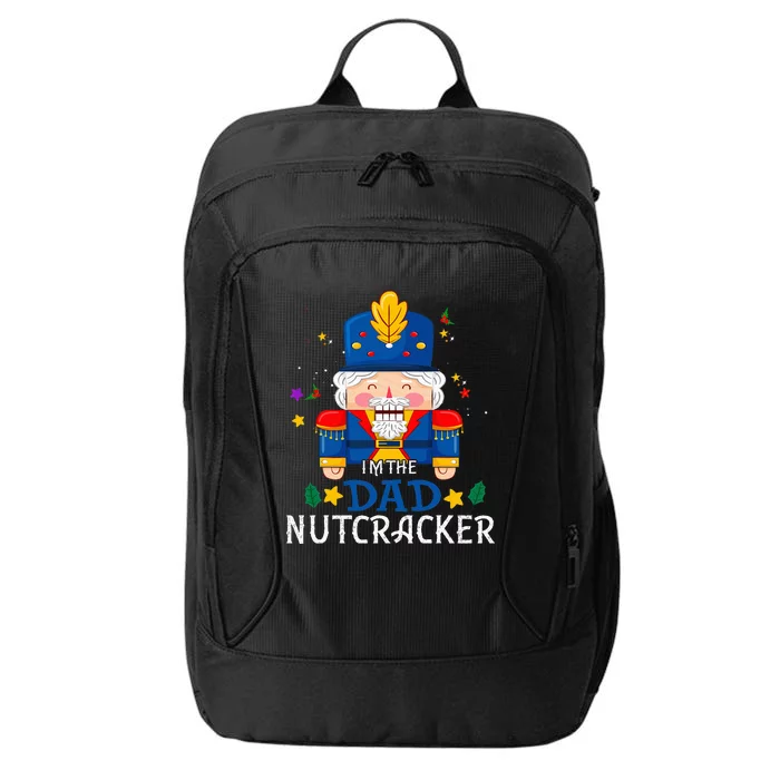 Dad Nutcracker Matching Family Group Christmas Party Pjs City Backpack