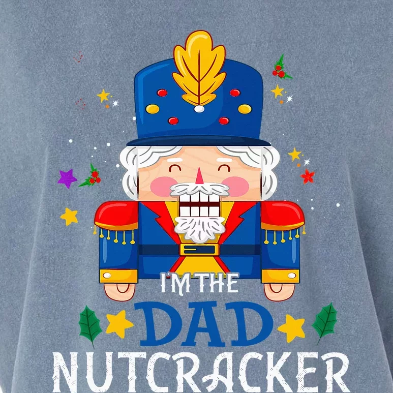 Dad Nutcracker Matching Family Group Christmas Party Pjs Garment-Dyed Women's Muscle Tee