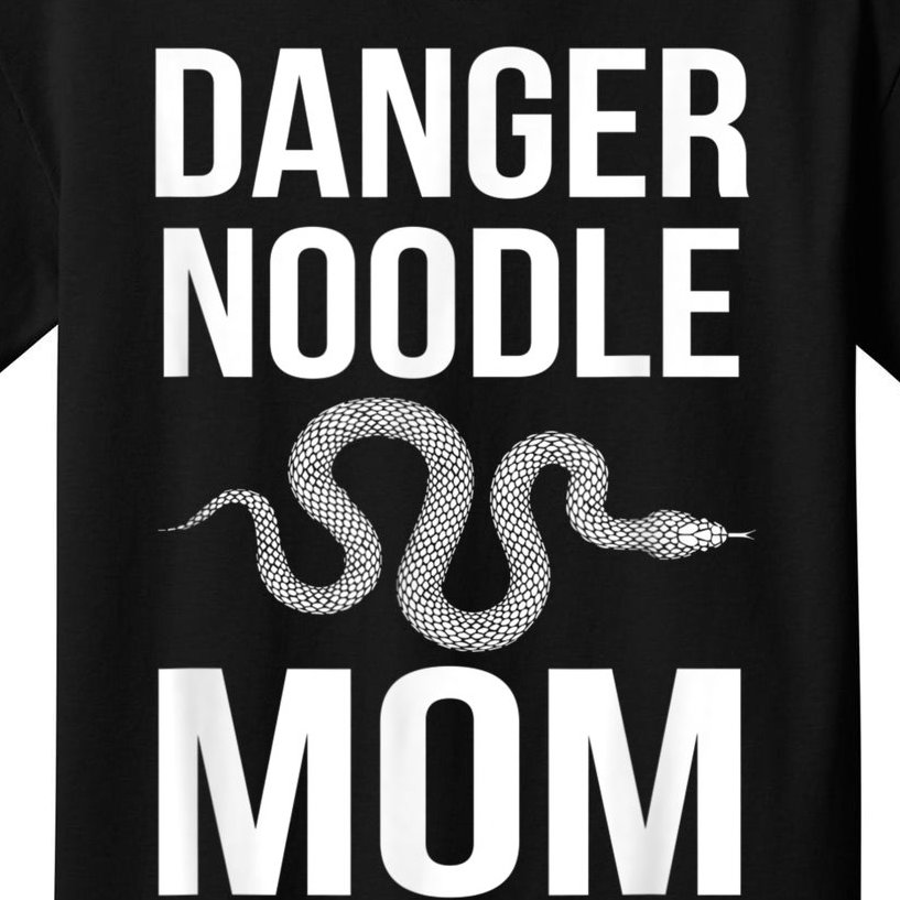 Danger Noodle Mom Snake Lover For Snake Mom Snake Lady Kids T-Shirt