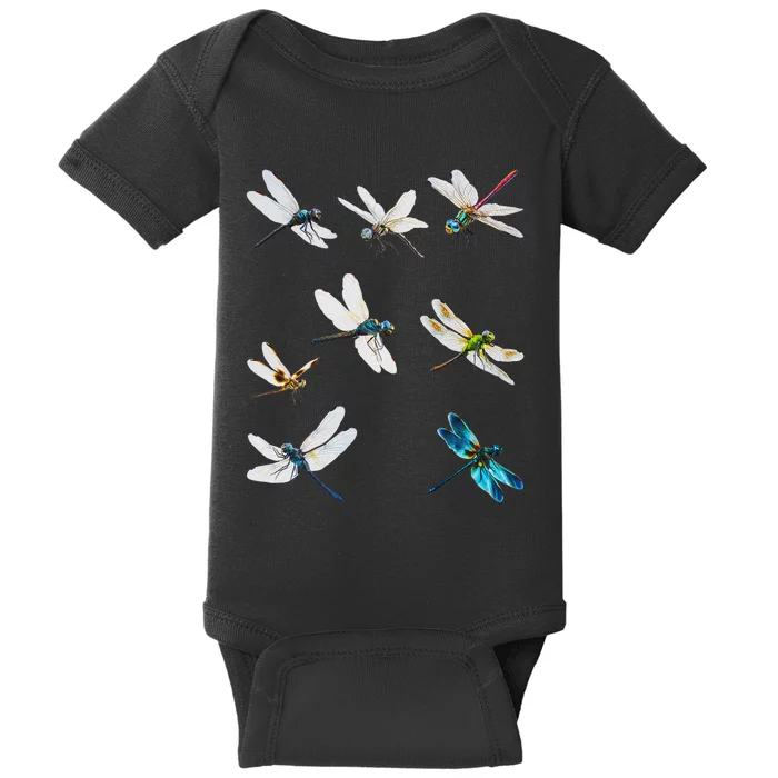 Dragonfly Natural Mosquito Repellent Bugs Free Baby Bodysuit