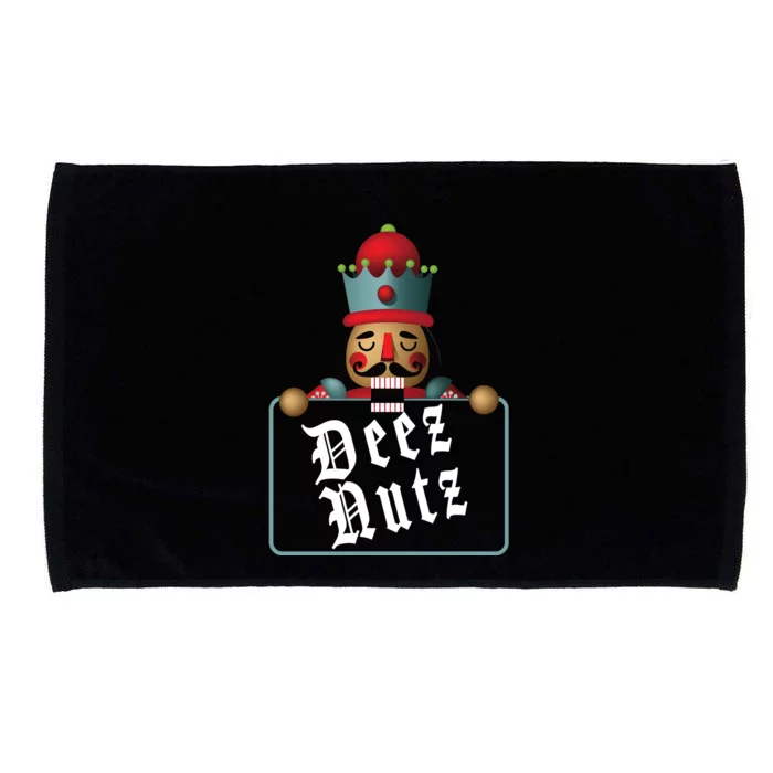 Deezs Nuts Nutcrackers Microfiber Hand Towel