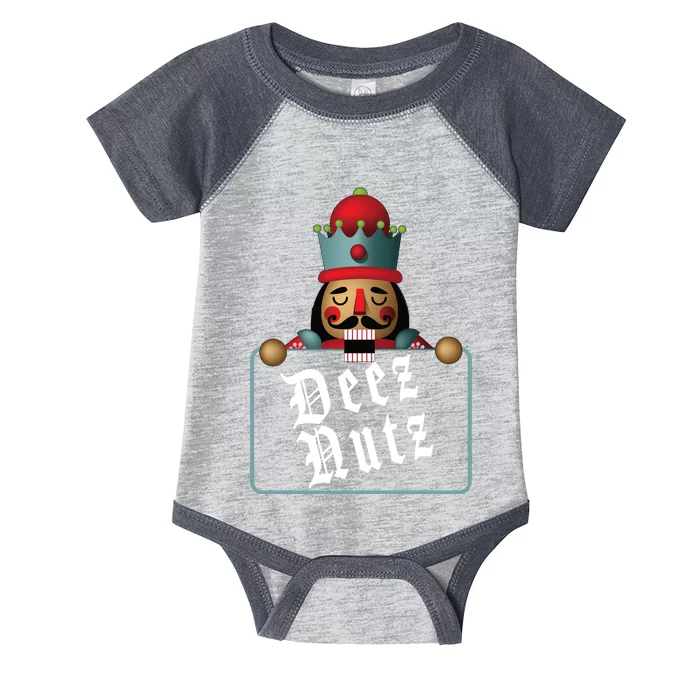 Deezs Nuts Nutcrackers Infant Baby Jersey Bodysuit