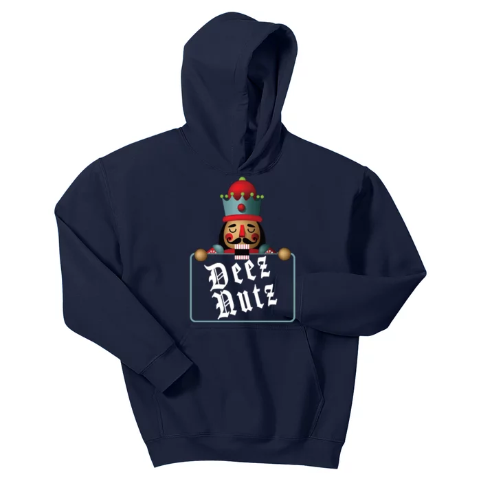 Deezs Nuts Nutcrackers Kids Hoodie