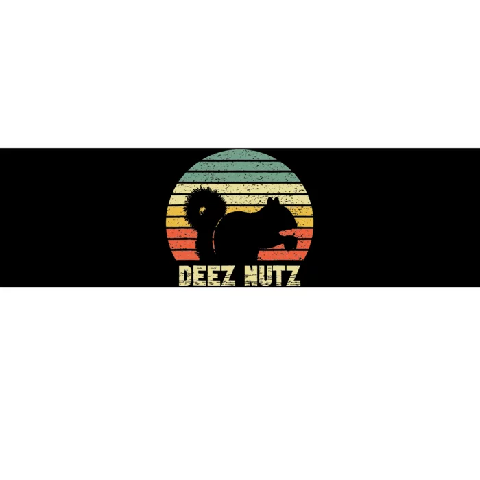 Deez Nuts Nutcracker Squirrel Deez Nutz Deezs Nut Bumper Sticker