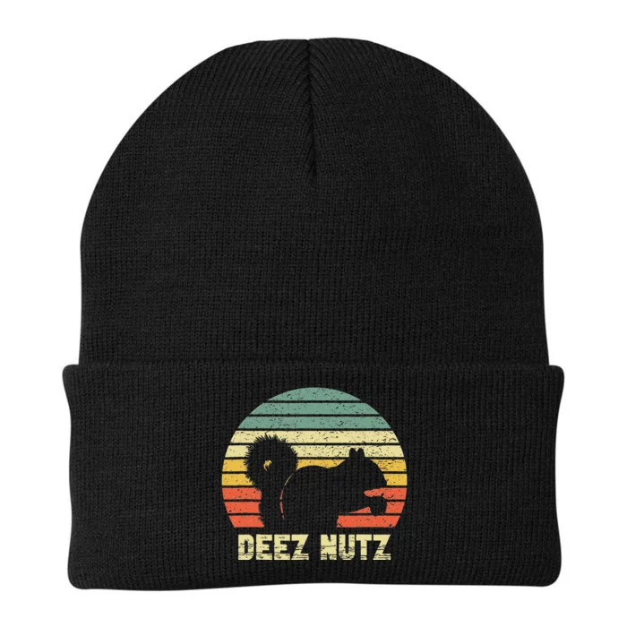 Deez Nuts Nutcracker Squirrel Deez Nutz Deezs Nut Knit Cap Winter Beanie