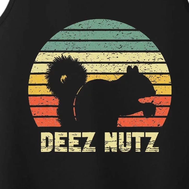 Deez Nuts Nutcracker Squirrel Deez Nutz Deezs Nut Performance Tank