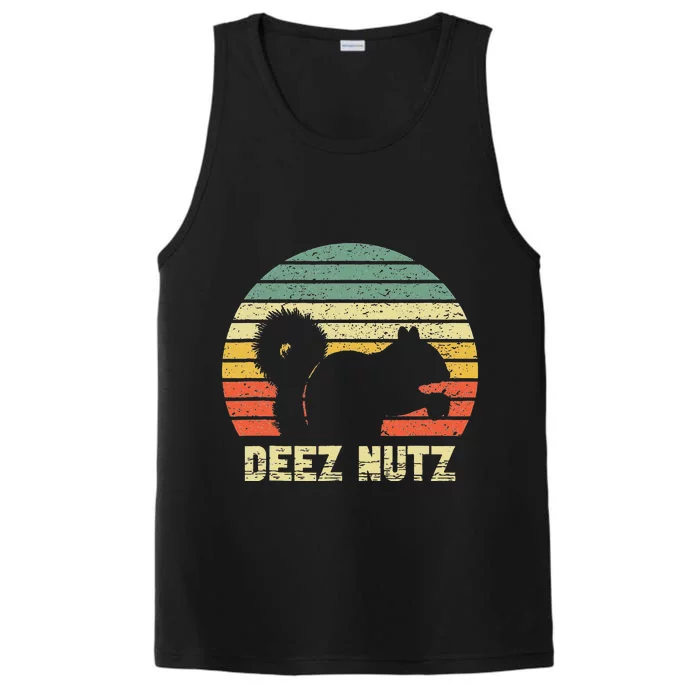 Deez Nuts Nutcracker Squirrel Deez Nutz Deezs Nut Performance Tank