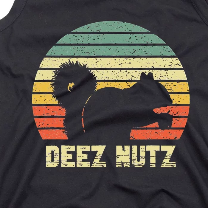 Deez Nuts Nutcracker Squirrel Deez Nutz Deezs Nut Tank Top