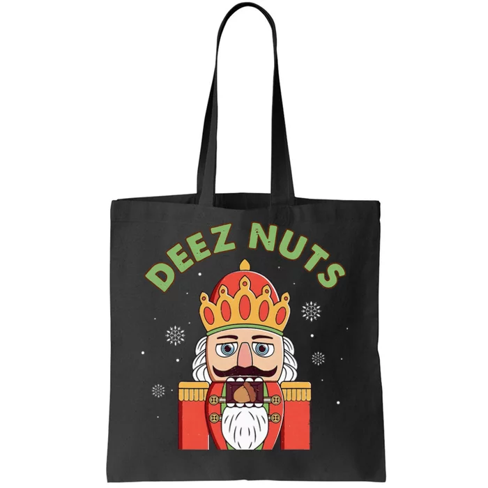 Deez Nuts Nutcracker Nut Christmas Pjs Tote Bag