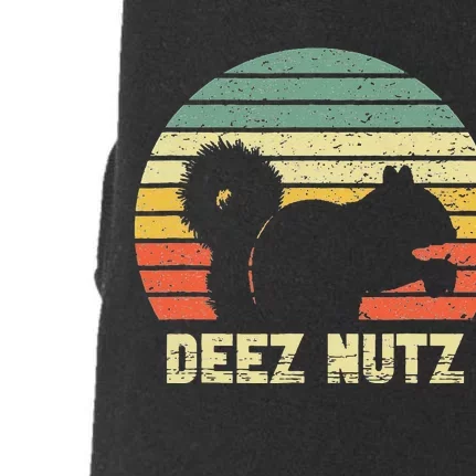 Deez Nuts Nutcracker Squirrel Deez Nutz Deezs Nut Funny Doggie 3-End Fleece Hoodie