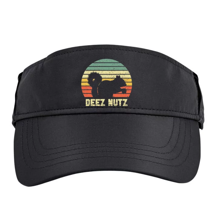 Deez Nuts Nutcracker Squirrel Deez Nutz Deezs Nut Funny Adult Drive Performance Visor