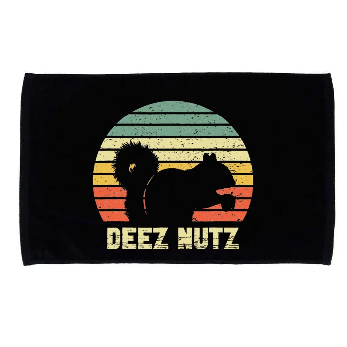 Deez Nuts Nutcracker Squirrel Deez Nutz Deezs Nut Funny Microfiber Hand Towel