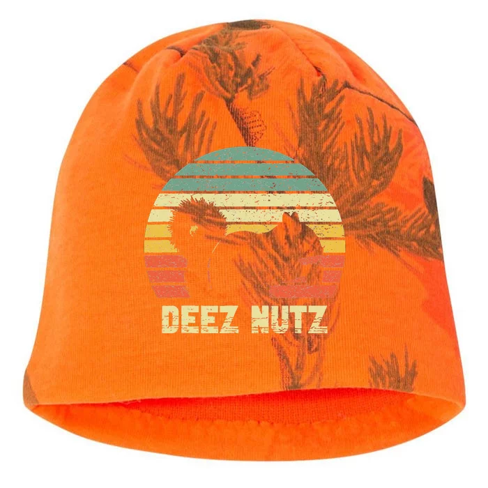 Deez Nuts Nutcracker Squirrel Deez Nutz Deezs Nut Funny Kati - Camo Knit Beanie