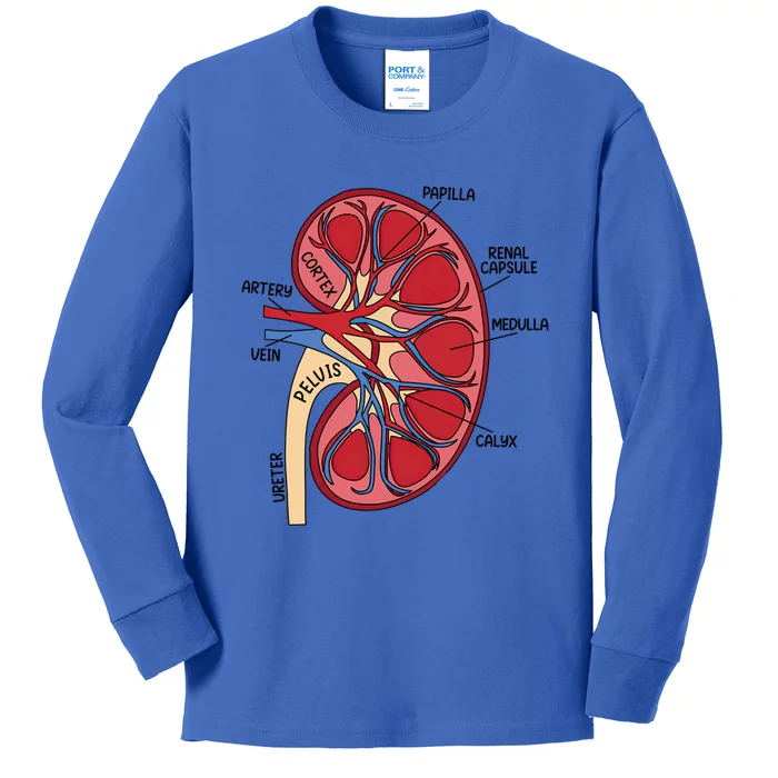 Dialysis Nurse Ney Definition Rn Nurse Mom Funny Gift Kids Long Sleeve Shirt