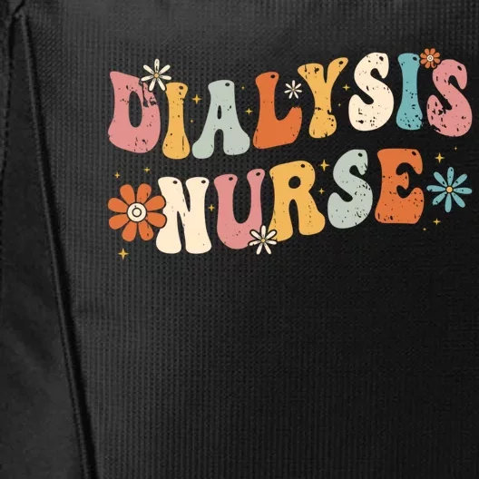 Dialysis Nurse Nephrology Hemodialysis Tech Nurse Gift City Backpack