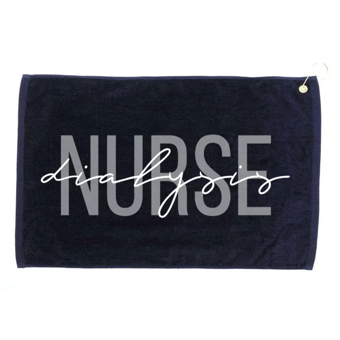 Dialysis Nurse Nephrology Nursing Gift Grommeted Golf Towel