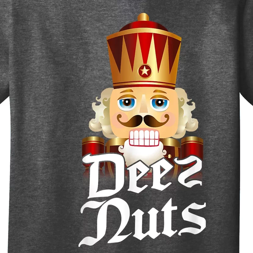 Deez Nuts Nutcracker Nut Funny Xmas Christmas Pajama Family T-Shirt