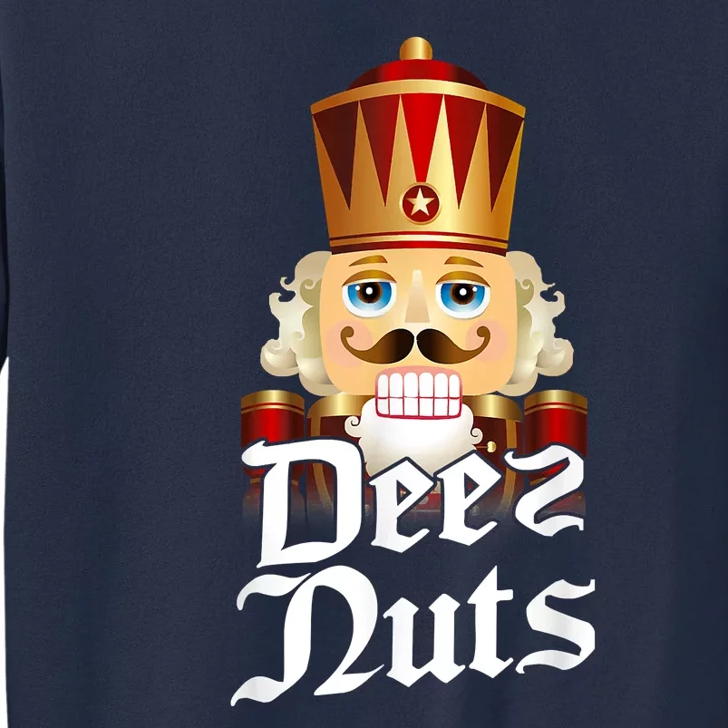 Deez Nuts Nutcracker Nut Funny Xmas Christmas Pajama Family Sweatshirt