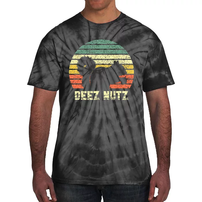 Deez Nuts Nutcracker Squirrel Deez Nutz Deezs Nut Funny Tie-Dye T-Shirt