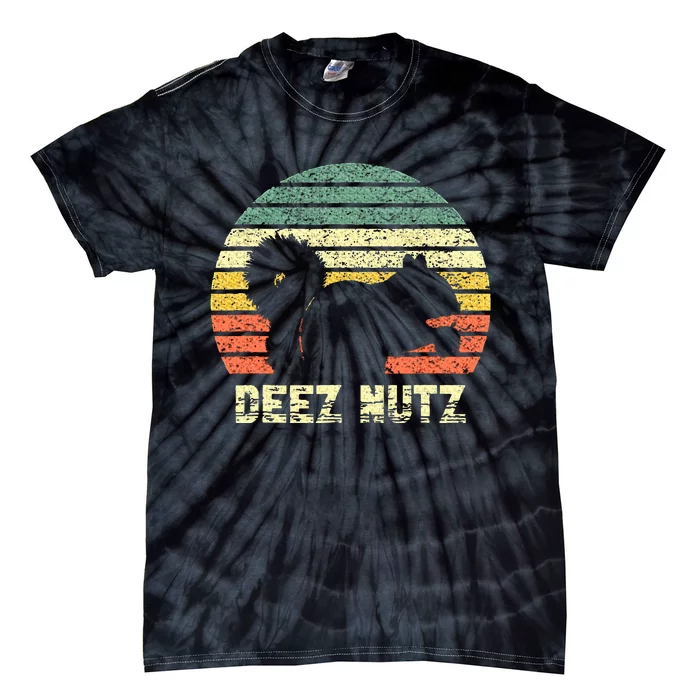 Deez Nuts Nutcracker Squirrel Deez Nutz Deezs Nut Funny Tie-Dye T-Shirt