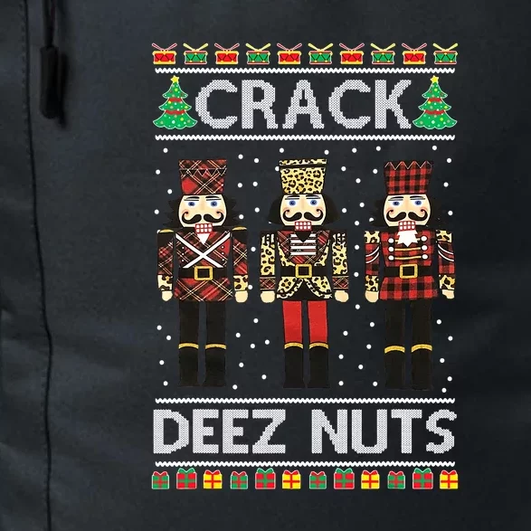 Deez Nuts Nutcracker Nut Women Funny Christmas Pjs Daily Commute Backpack