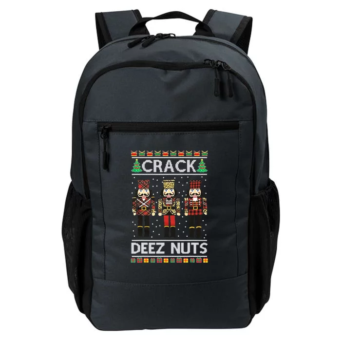 Deez Nuts Nutcracker Nut Women Funny Christmas Pjs Daily Commute Backpack