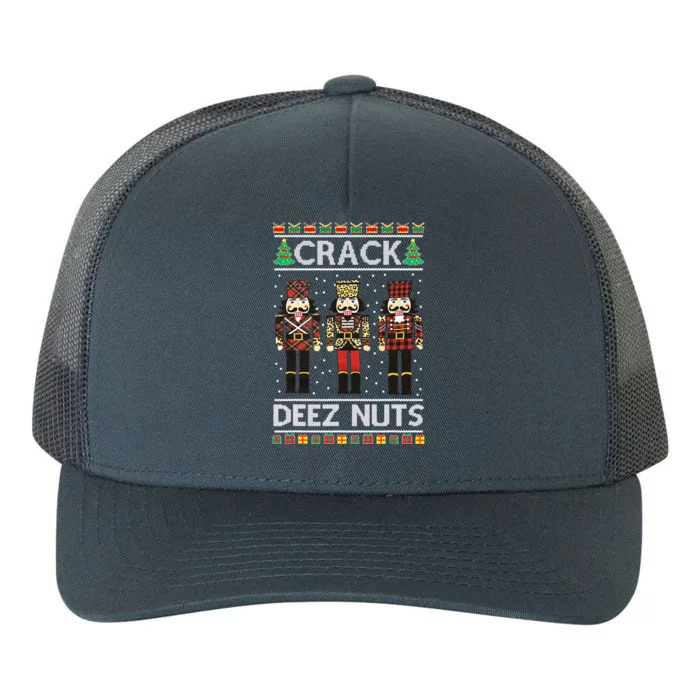 Deez Nuts Nutcracker Nut Women Funny Christmas Pjs Yupoong Adult 5-Panel Trucker Hat