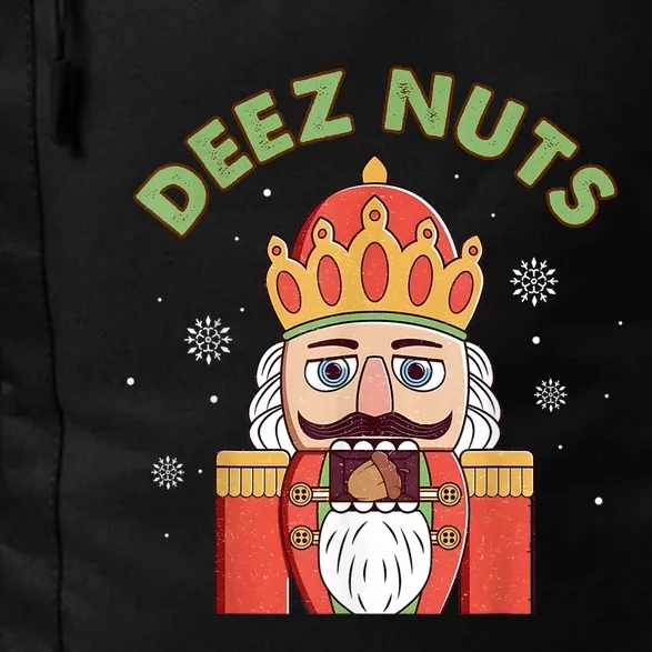 Deez Nuts Nutcracker Nut Women Funny Christmas Pjs Daily Commute Backpack