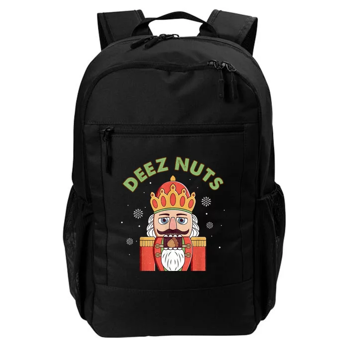 Deez Nuts Nutcracker Nut Women Funny Christmas Pjs Daily Commute Backpack