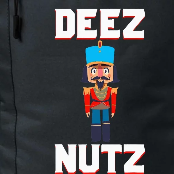 Deez Nutz Nutcracker Nuts Holiday Christmas Daily Commute Backpack