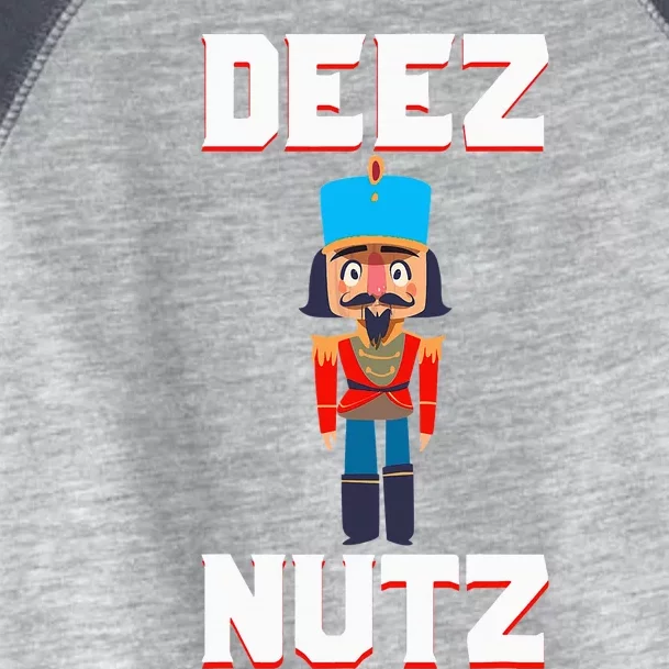 Deez Nutz Nutcracker Nuts Holiday Christmas Toddler Fine Jersey T-Shirt