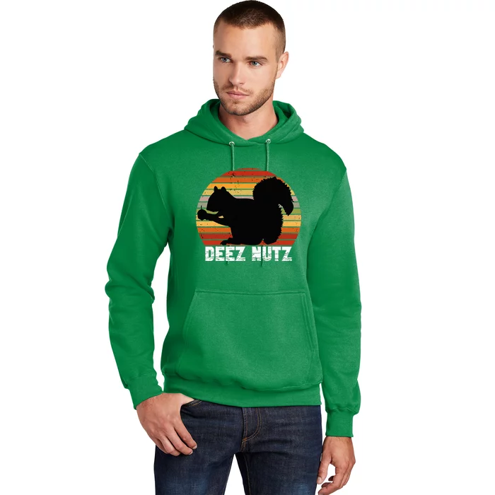 Deez Nutz Nutcracker Squirrel Gopher Chipmunk Hoodie