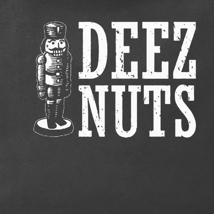 Deez Nuts Nutcracker Nut Christmas Funny Xmas Pajama Zip Tote Bag