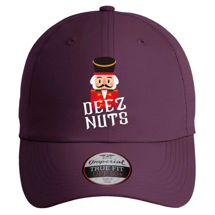 Deez Nuts Nutcracker Nut Wo Funny Christmas Pjs The Original Performance Cap