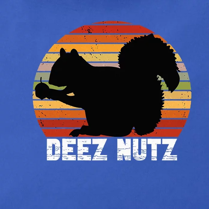 Deez Nutz Nutcracker Squirrel Gopher Chipmunk Dees Nuts Zip Tote Bag