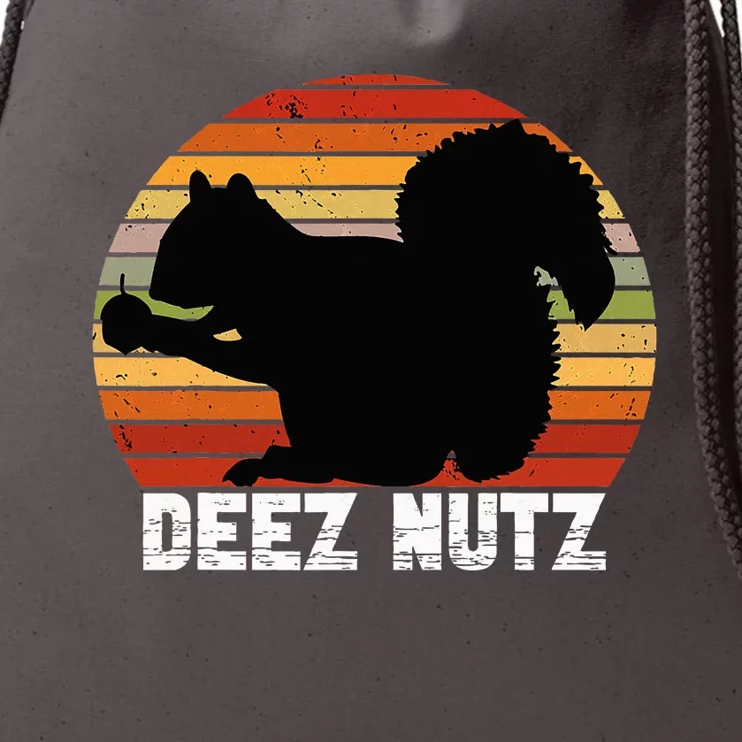 Deez Nutz Nutcracker Squirrel Gopher Chipmunk Dees Nuts Drawstring Bag