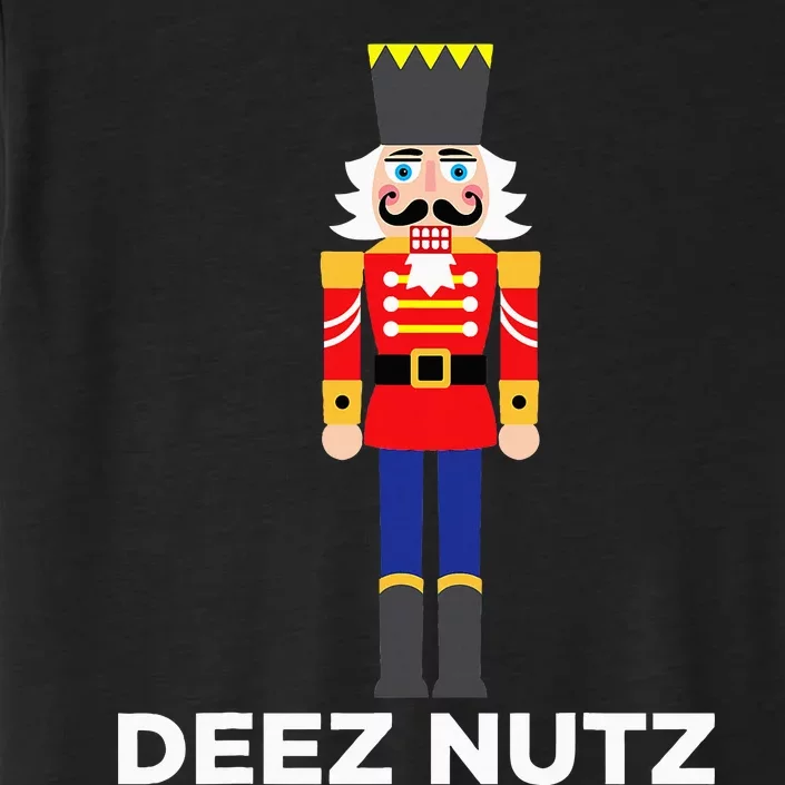 Deez Nutz Nutcracker Ugly Christmas Sweater ChromaSoft Performance T-Shirt