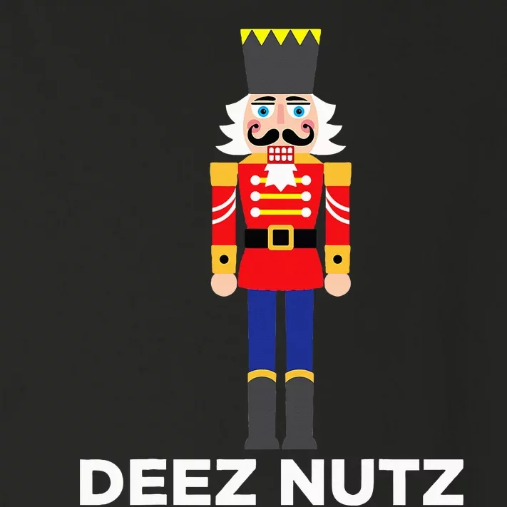 Deez Nutz Nutcracker Ugly Christmas Sweater Toddler Long Sleeve Shirt