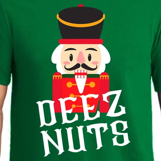 Deez Nuts Nutcracker Nu Funny Christmas Pjs Pajama Set