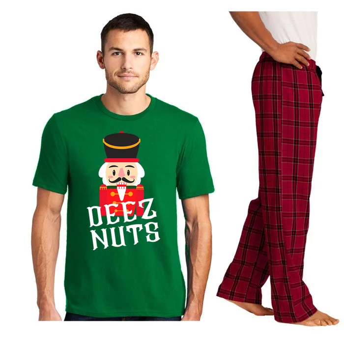 Deez Nuts Nutcracker Nu Funny Christmas Pjs Pajama Set