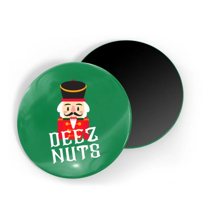 Deez Nuts Nutcracker Nu Funny Christmas Pjs Magnet