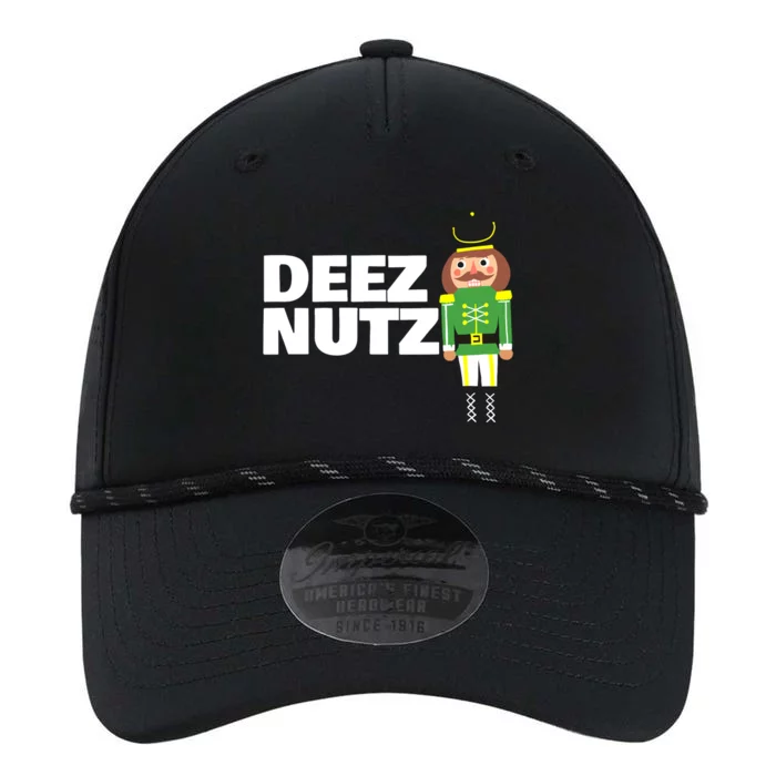 Deez Nuts Nutcracker Gifts Ugly Christmas Funny Xmas Performance The Dyno Cap